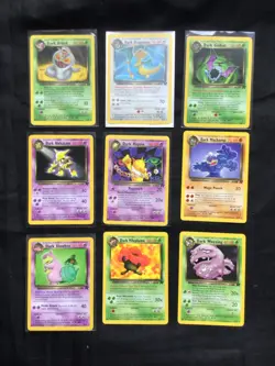 Pokemon Cards: Team Rocket 58 Card Non-Holo Lot - Image 1