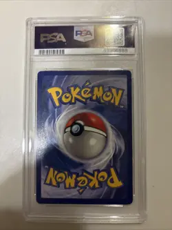 1999 Pokemon Blastoise Holo Shadowless Card PSA Graded VG 3 - Image 2