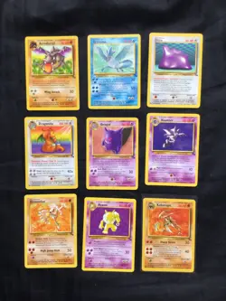 Pokemon Cards: Complete Fossil Non-Holo Lot - Image 1