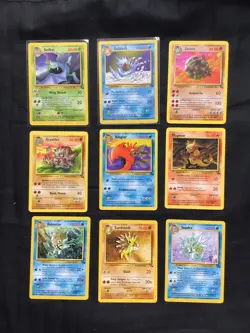 Pokemon Cards: Complete Fossil Non-Holo Lot - Image 5