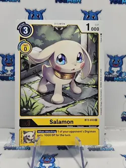 Digimon Card Game Salamon BT3-033 R NM - Image 1
