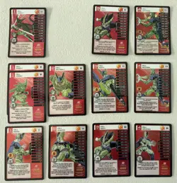 Dragon Ball Z DBZ TCG Panini 138 Cards Lot - Image 2