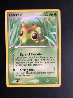 Caterpie 56/112 - EX FireRed & LeafGreen - Pokemon Card LP - Image 1
