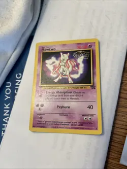 Pokemon 1999 Mewtwo Basic WB Promo Card #150 WOTC - Image 1