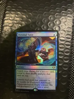 MTG Personal Tutor Commander Masters 0110 Foil Rare - Image 1
