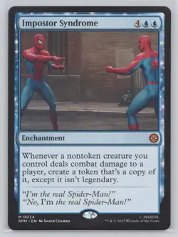 Impostor Syndrome Normal M Marvel's Spider-Man 34 NM - Image 1