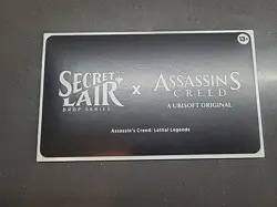 MTG Secret Lair Drop Series X Assassin's Creed: Lethal Legends - Sealed - Image 3