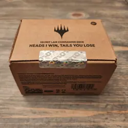 Heads I Win, Tails You Lose Secret Lair Commander Deck MTG (Sealed) - Image 1