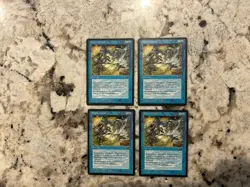 Mtg Arcane Denial Alliances x4 - Magic the Gathering Arcane Denial Set Played - Image 1