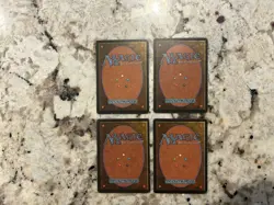 Mtg Arcane Denial Alliances x4 - Magic the Gathering Arcane Denial Set Played - Image 2