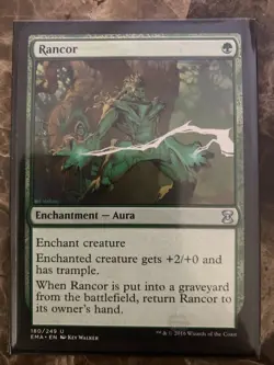 Rancor Eternal Masters Magic The Gathering MTG Mint - Image 1