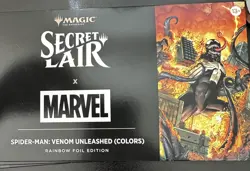 MTG Secret Lair x Marvel’s Spider-Man: Venom Unleashed (Colors) Raimbow Foil - Image 1