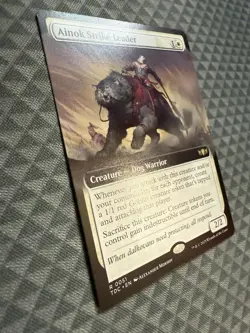 MTG Ainok Strike Leader #0051 Ext. Art R Commander: Tarkir: Dragonstorm (TDC) - Image 2