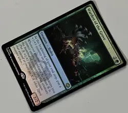MTG Tarkir: Dragonstorm Warden of the Grove Creature RARE FOIL #0166 - Image 3