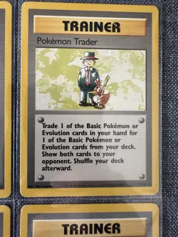 Pokemon TCG Trainer Base Set Rare Lot LP+ - Image 4