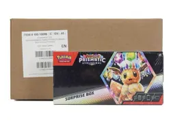 Pokemon Prismatic Evolution Surprise Box CASE (6 Boxes) Factory Sealed - Image 2