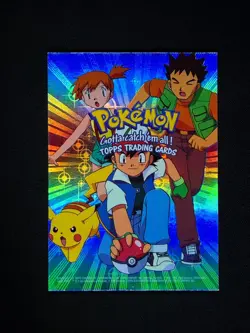 topps Pokemon The First Movie Mewtwo Strike's Back Rainbow Foil Checklist - Image 1