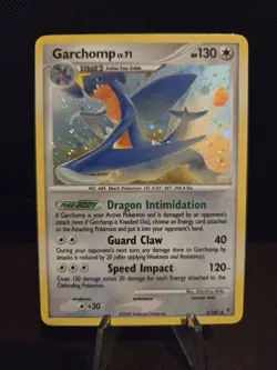 Pokemon TCG Garchomp 5/147 Holo Rare Platinum Supreme Victors 🌟🌟🌟 2009 - Image 1