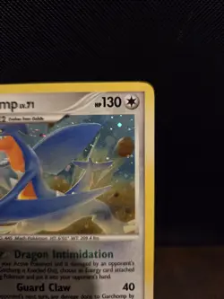 Pokemon TCG Garchomp 5/147 Holo Rare Platinum Supreme Victors 🌟🌟🌟 2009 - Image 4