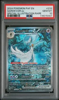2024 POKEMON PAF EN-PALDEAN FATES SPECIAL ILLUSTRATION RARE GARDEVOIR EX PSA 10 - Image 1