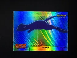 topps Pokemon The First Movie Rainbow Holo Foil #1 Legends - Image 1