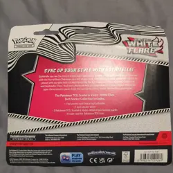 Pokemon White Flare SV10.5 3-Pack Tech Sticker Collection - Image 2