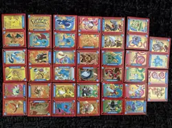 Pokemon Pokedex 2022 Stickers Gold Star Foil Peru Set Of 20 - Image 1