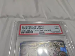 Pokemon TCG Team Rockets Nidoking EX 233/182 Destined Rivals PSA 9 - Image 2