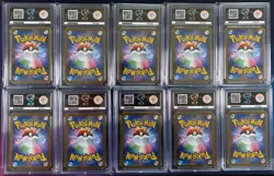 Pokemon Yu Nagaba COMPLETE SET Eeveelutions + Pikachu Japanese 💎 ACE 10 💎 - Image 2