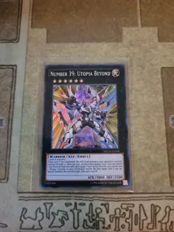 YUGIOH NUMBER 39: UTOPIA BEYOND NECH-EN095 SUPER UNLIMITED ED NM - Image 1