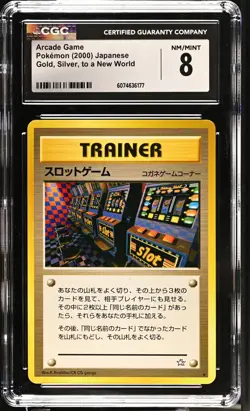CGC 8 Arcade Game 2000 Neo Genesis Japanese Pokemon Card - Image 1
