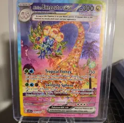 Pokemon TCG Alolan Exeggutor ex 242/191 SIR alt art card S&V Surging Sparks NM - Image 2