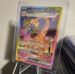 Pokemon TCG Alolan Exeggutor ex 242/191 SIR alt art card S&V Surging Sparks NM - Image 3