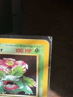 Pokemon TCG Venusaur Holo Card 13/53 WOTC Promo Vintage 1999 Black Star - Image 3