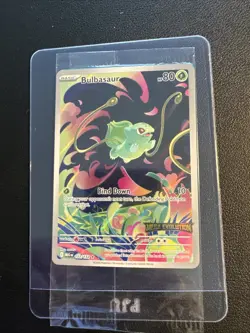Pokemon Card Bulbasaur 133/132 Mega Evolution Stamped Promo Sealed Enhanced box - Image 1