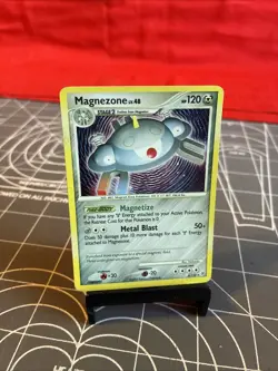 2007 Pokemon Magnezone 8/130 Holo Card - Image 1