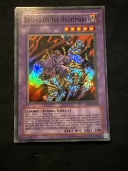 Yu-Gi-Oh! TCG Reaper On the Nightmare Super Rare Card PGD-078 - Image 1
