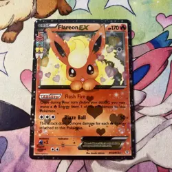 Flareon EX Holo XY Generations Radiant RC6/RC32 Pokemon Card Near Mint - Image 1