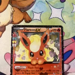 Flareon EX Holo XY Generations Radiant RC6/RC32 Pokemon Card Near Mint - Image 4