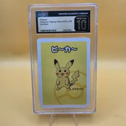 CGC 10 PRISTINE Pikachu Old Maid 2019 Japanese Pokemon Card - Image 1