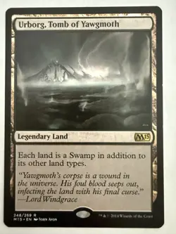 MTG: Urborg, Tomb of Yawgmoth Regular Card Magic 2015 (M15) 248/269- NM - Image 1