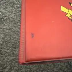 Vintage 1999 Authentic Red Pikachu Pokemon 4-Pocket Card Binder Book Album - Image 3