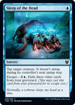 Sleep of the Dead Light Play, English Magic the Gathering MTG Theros Beyond Deat - Image 1