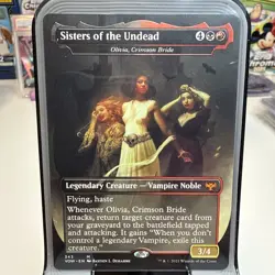 Magic MTG - Sisters of the Undead Olivia, Crimson Bride - Innistrad Crimson Vow - Image 1