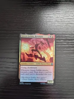 MTG Marvel's Spider-Man - Green Goblin, Revenant (130) - Uncommon - FOIL - NM/MT - Image 1