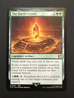 MTG The Earth Crystal - FINAL FANTASY (FIN) NM - Image 1