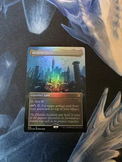 Academy Ruins (Borderless) #369 (Foil) (NM) Double Masters MTG (One) - Image 1