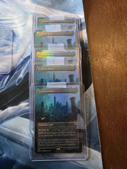 Academy Ruins (Borderless) #369 (Foil) (NM) Double Masters MTG (One) - Image 2