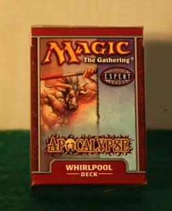 MTG Apocalypse WHIRLPOOL Deck--Factory Sealed--Plus BCW Deck Guards - Image 1