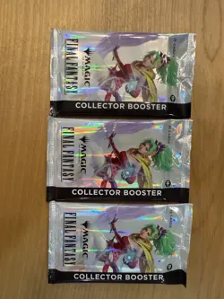 Magic The Gathering MTG Final Fantasy FF Collector Booster Pack New Sealed - Image 1